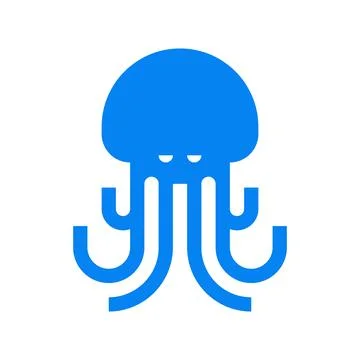 Octopus logo Stock Illustration