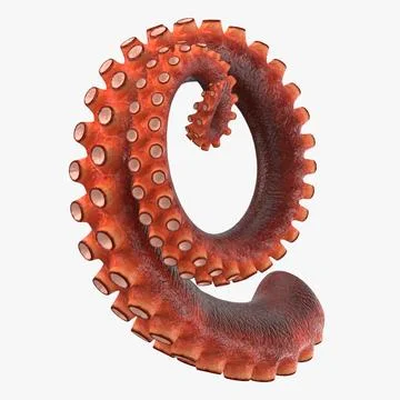 Octopus Tentacle 04 ~ 3D Model ~ Download #90891356