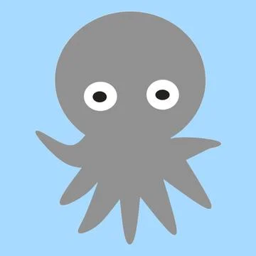 Octopus vector Stock Illustration