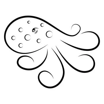 Octopus vector illustration design Stock-Illustration
