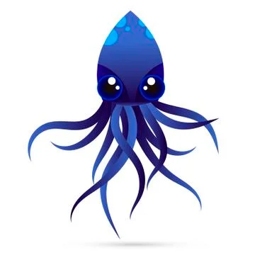 Octopus vector logo Stock Illustration