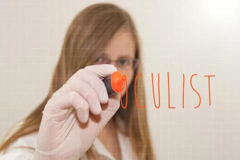 Oculist Stock Illustration