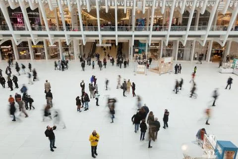 Oculus Building Interior Stock Photos