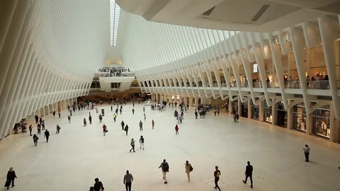 The Oculus New York City Stock Footage 78078628