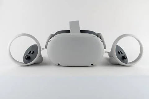 Oculus Quest 2 virtual reality headset Stock Photos