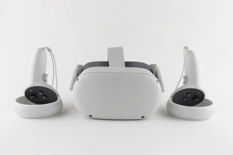 Oculus Quest 2 virtual reality headset Stock Photos