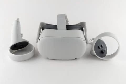 Oculus Quest 2 virtual reality headset Stock Photos
