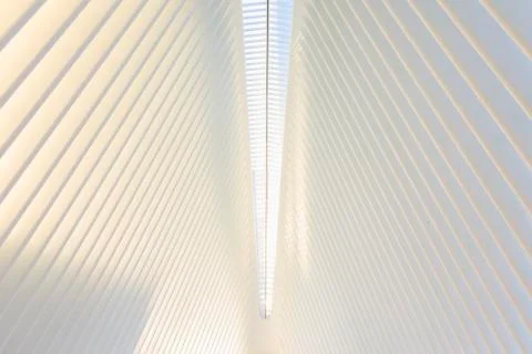 Oculus transportation hub. Stock Photos