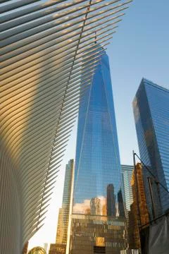 Oculus transportation hub. Stock Photos
