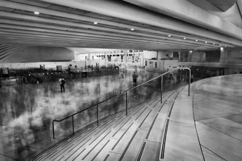 Oculus transportation hub. Stock Photos