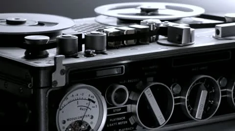 Od tape recorder Stock Footage 11499703