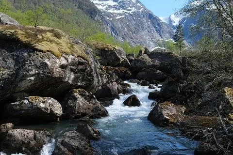 Oda stream Stock Photos