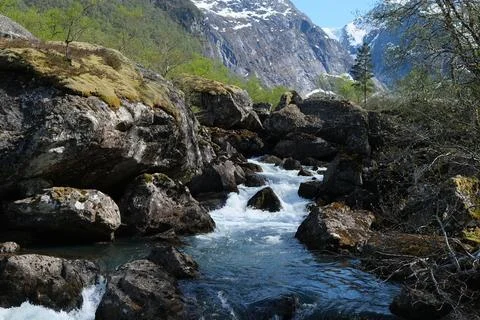 Oda stream Stock Photos