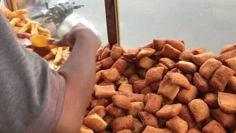 Odading food. Stock Footage 250371333