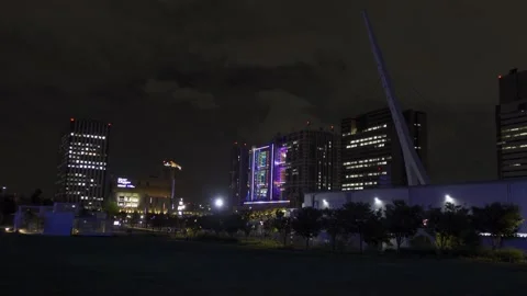 Odaiba Night Stock Footage 147652224