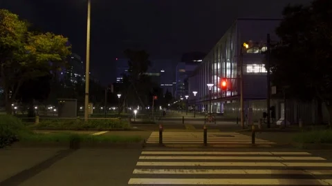 Odaiba Night Video stock 147652335