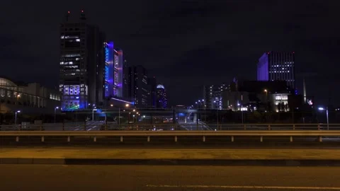 Odaiba Night Stock Footage 147652498