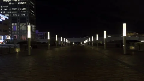 Odaiba Night Stock Footage 147652598