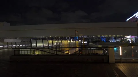 Odaiba Night Stock Footage 147652654