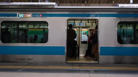 Odakyu Commuter Train Stock Footage 104983391