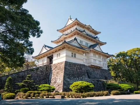 Odawara castle Stock Photos