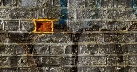 Odd brick Stock Photos