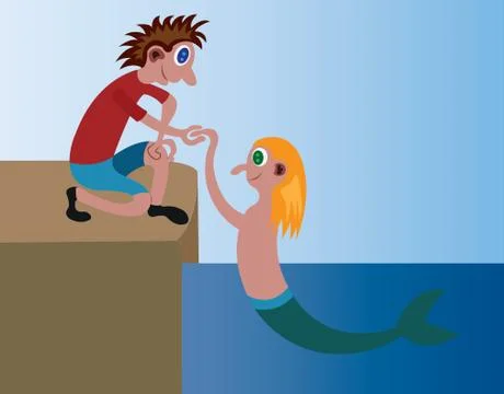 Odd couples 1 Stock Illustration