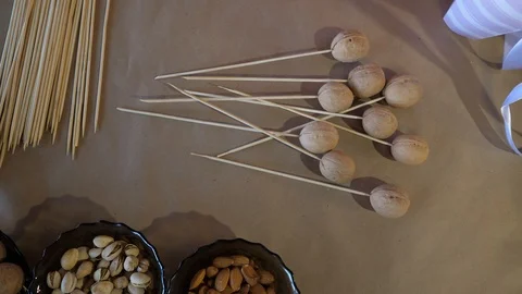 Odd job. Manual work. needlework Stock Footage 96000817