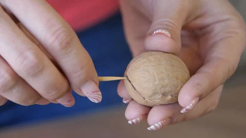 Odd job. Manual work. needlework Vídeo Stock 96001290