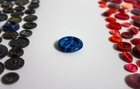 Odd man out.. Stock Photos