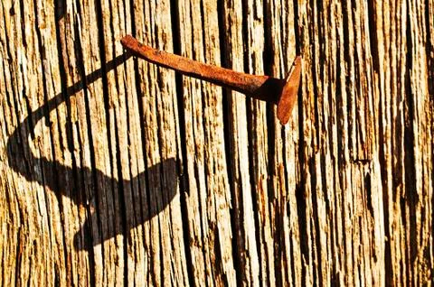 Odd nail Stock Photos