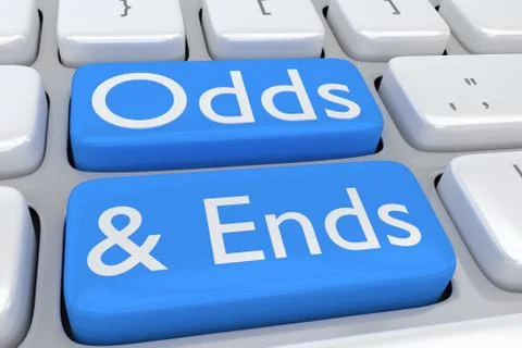 Odds and Ends concept Stock Illustration