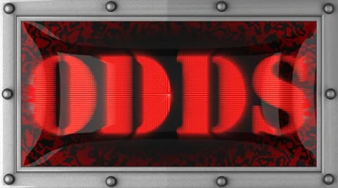 Odds on led Stock Footage