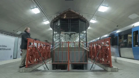 Odenplan Metro art time-lapse Vidéo 58948244