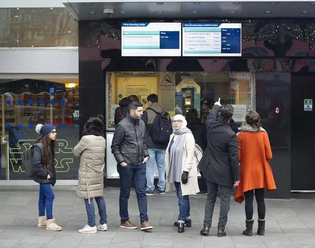 Odeon Cinemas Open Their Doors For The First Time On Christmas Day. 2016/12/25 P Stock Photos