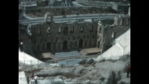 The Odeon of Herodes Atticus 1964 Stock Footage 317727156