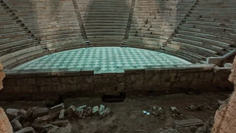 Odeon of Herodes Atticus, Athens, Greece Video stock 329299986