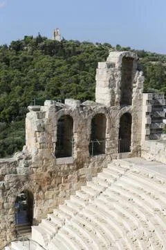 Odeon of Herodes Atticus Stock Photos
