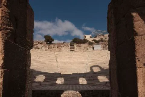 Odeon of Herodes Atticus Stock Photos