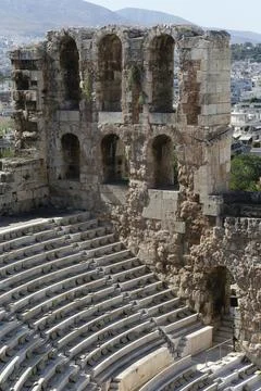 Odeon of Herodes Atticus Stock Photos