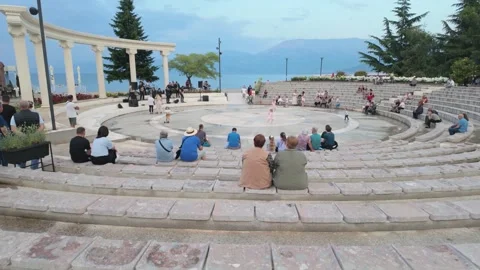 Odeon square Video stock 312672668