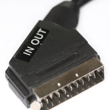 IN oder OUT Stecker Stock Photos