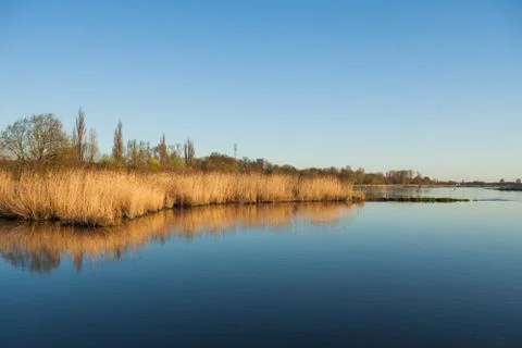 Oder River, Germany Stock Photos
