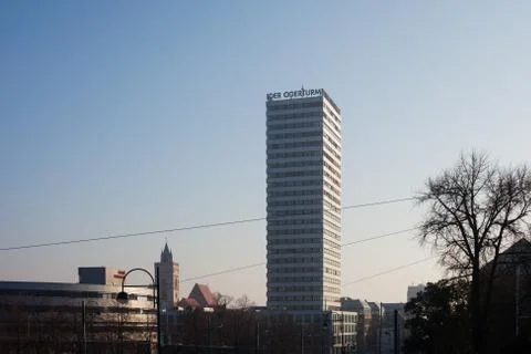 Oderturm, Frankfurt (Oder), Germany Stock Photos