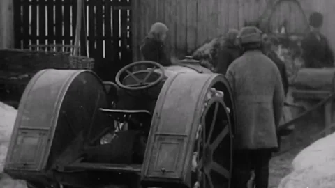 Odesa. Production processes at the Odessa jute factory 1928 - 20of26 Stock Footage 289675126