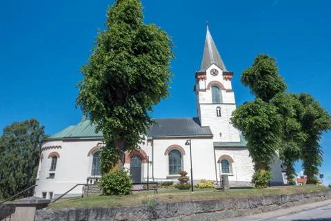 Odeshogs church Stock Photos