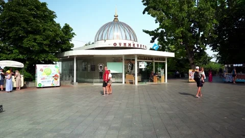 Odessa funicular Stock Footage 184918477