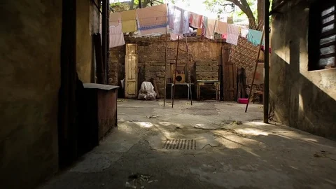 Odessa yard Stock Footage 70146506