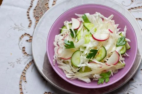 Odganic salad Stock Photos