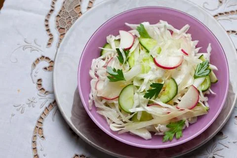 Odganic salad Stock Photos